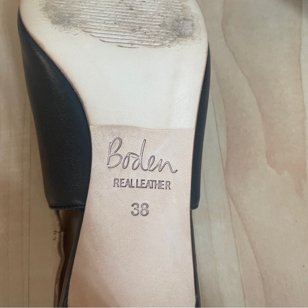 Boden Black kitten heels EU 38 or US 7 - Picture 5 of 7
